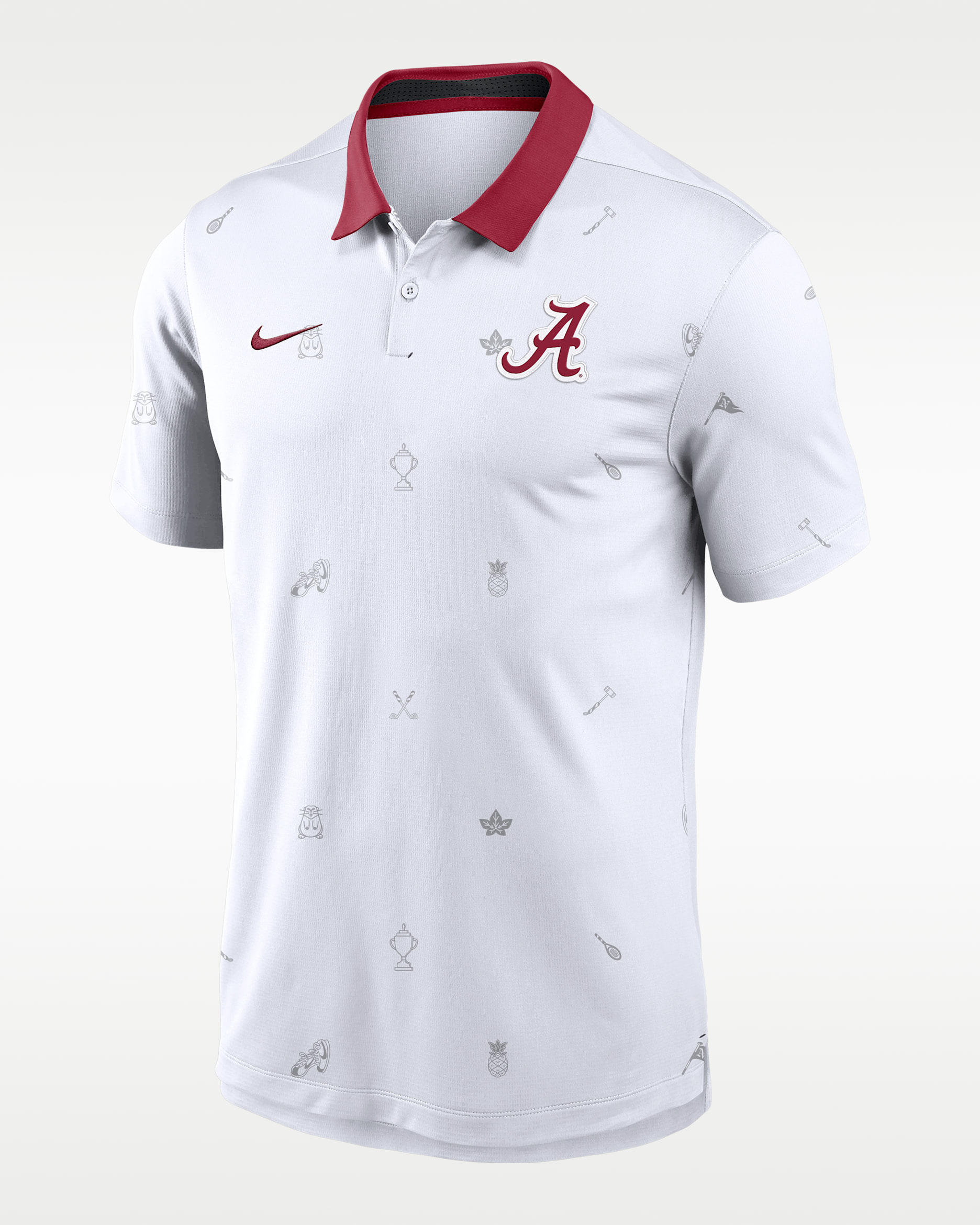 Alabama Vapor Pattern Men's Nike Dri-FIT College Polo. Nike.com